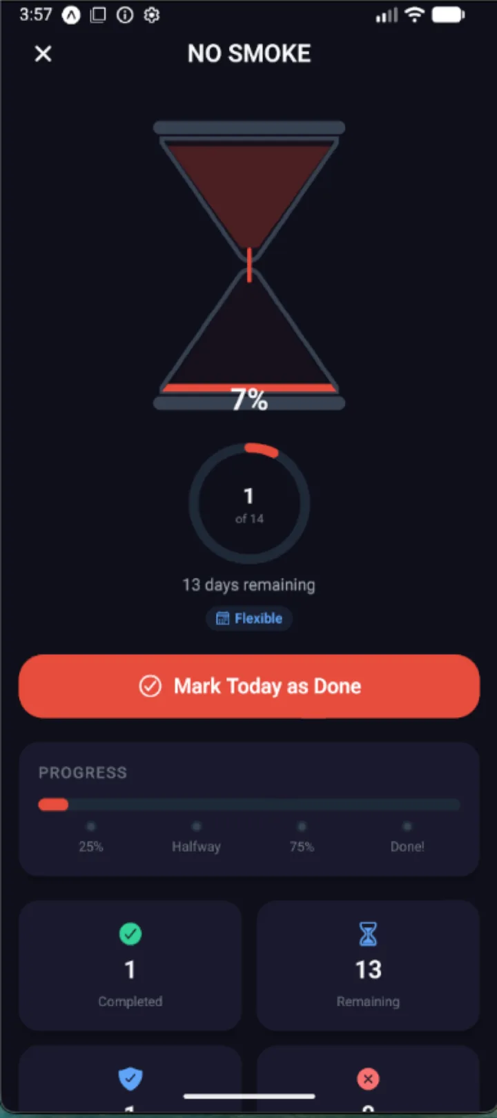 HabitFlow — screen 2