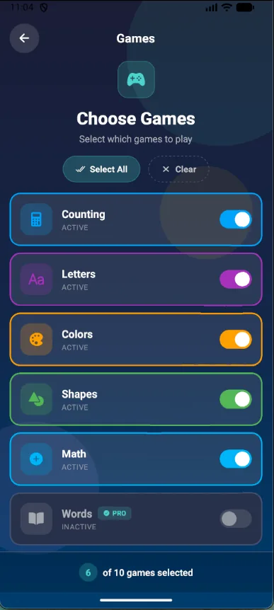KidsBrain — screen 4